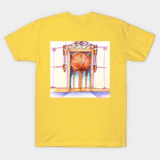 crazy door 1. rising sun T-Shirt